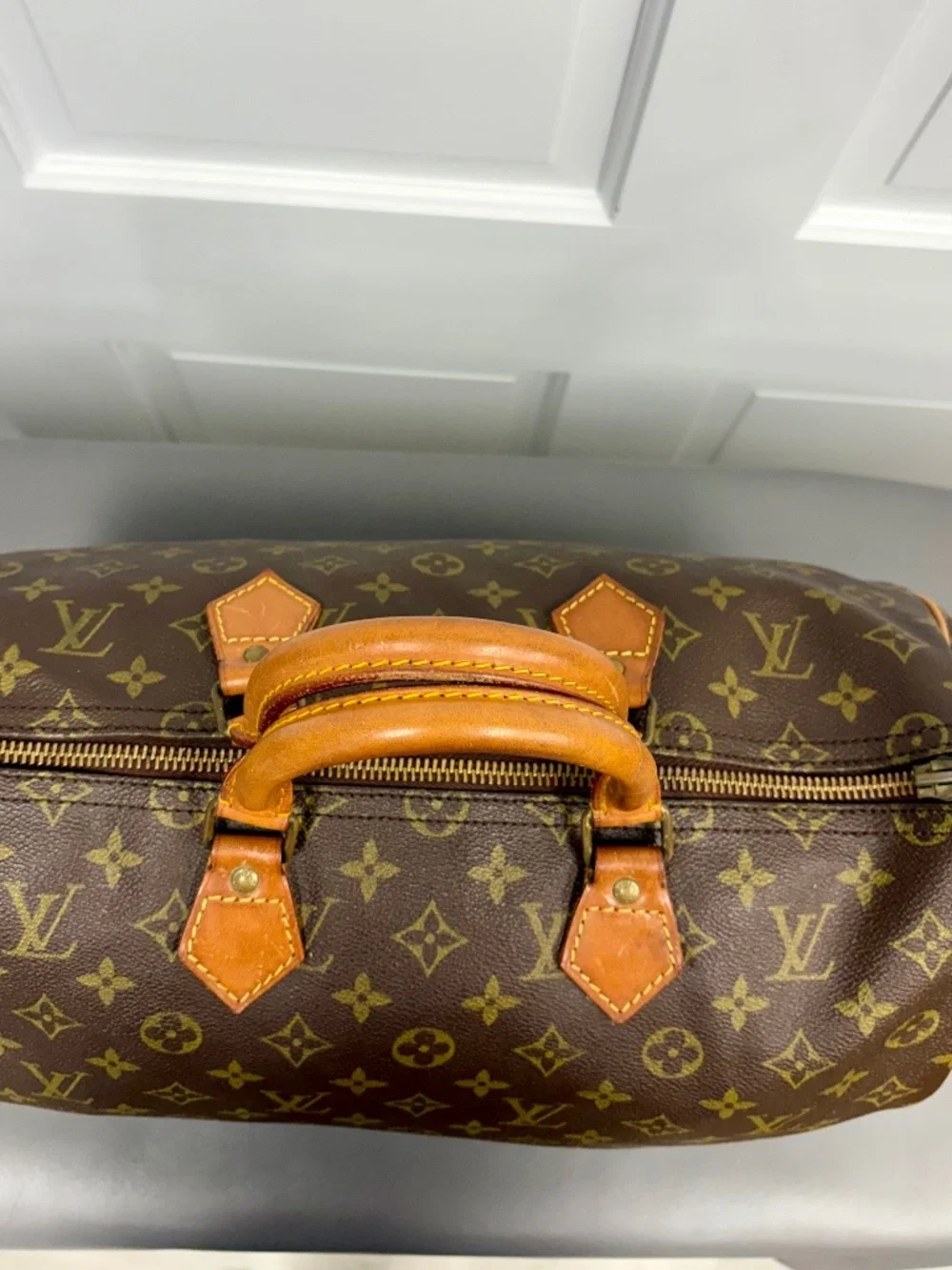Louis Vuitton Vintage Speedy 35 Monogram Canvas